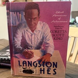 Langston Hughes Book with Essay by Coretta Scott King